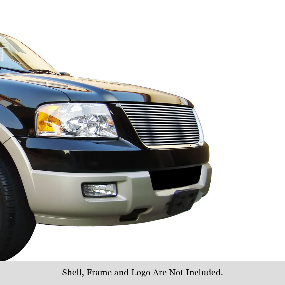 Stainless Steel Main Upper Stainless Steel Billet Grille 2003-2006 Ford Expedition GR06HEC72C