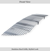Stainless Steel Main Upper Stainless Steel Billet Grille 2003-2006 Ford Expedition GR06HEC72C