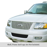 Stainless Steel Lower Bumper Black Stainless Steel Billet Grille 2003-2006 Ford Expedition All Models, Cutting Required for Expedition NBX GR06HEC73J