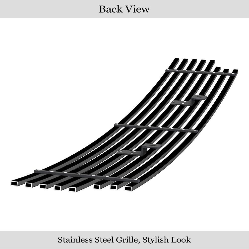 Stainless Steel Lower Bumper Black Stainless Steel Billet Grille 2003-2006 Ford Expedition All Models, Cutting Required for Expedition NBX GR06HEC73J