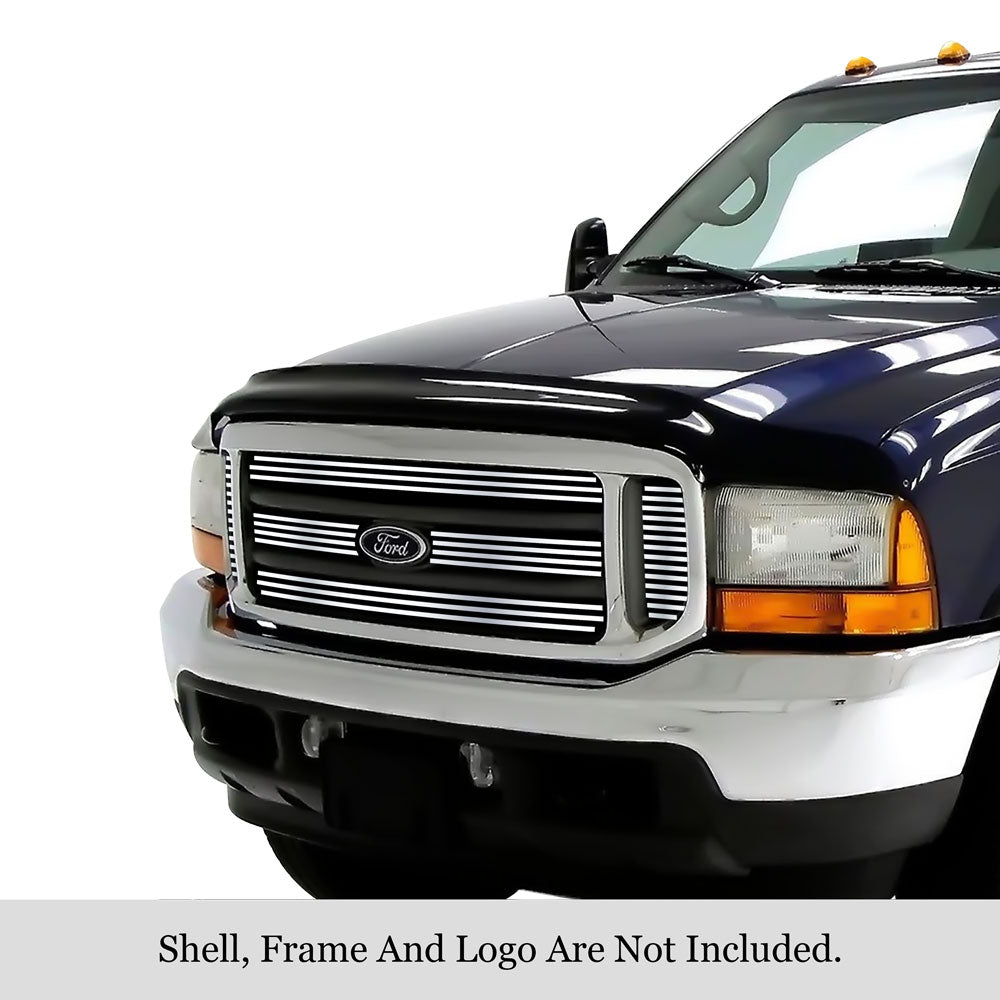 Stainless Steel Main Upper Stainless Steel Billet Grille Ford Excursion\Ford F-250 SD\Ford F-350 SD\Ford F-450 SD\Ford F-550 SD GR06HEC99S