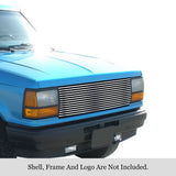 Stainless Steel Main Upper Stainless Steel Billet Grille 1989-1992 Ford Bronco 2  /1990-1994 Ford Explorer /1989-1992 Ford Ranger GR06HEJ06S
