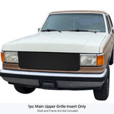 Stainless Steel Main Upper High Density SS Billet Grille 1987-1991 Ford Bronco /1987-1991 Ford F-150 /1987-1991 Ford F-250 /1987-1991 Ford F-350 GR06HEJ09N