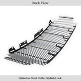 Stainless Steel Main Upper Stainless Steel Billet Grille 2017-2019 Ford F-250 Without Front Camera/2017-2019 Ford F-350 Without Front Camera/2017-2019 Ford F-450 Without Front Camera/2017-2019 Ford F-550 Without Front Camera GR06HFC63S