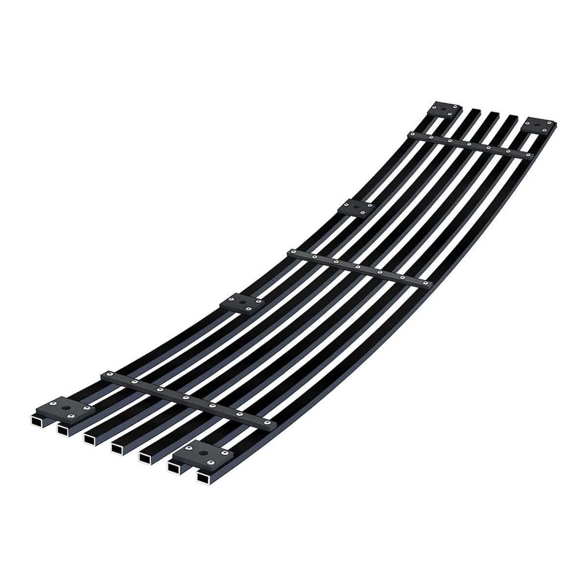 Stainless Steel Lower Bumper Black Stainless Steel Billet Grille 2017-2019 Ford F-250 /2017-2019 Ford F-350 GR06HFC99J