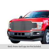 Stainless Steel Main Upper Stainless Steel Billet Grille 2018-2020 Ford F-150 Without Front Camera GR06HFD00S