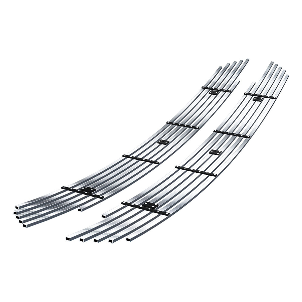 Stainless Steel Main Upper Stainless Steel Billet Grille 2018-2020 Ford F-150 XL Bar Style/2018-2020 Ford F-150 XLT Bar Style/2018-2020 Ford F-150 Lariat Bar Style GR06HFD42S