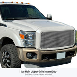 Stainless Steel Main Upper Stainless Steel Billet Grille 2011-2016 Ford F-250 SD /2011-2016 Ford F-350 SD /2011-2016 Ford F-450 SD /2011-2016 Ford F-550 SD GR06HFH28S