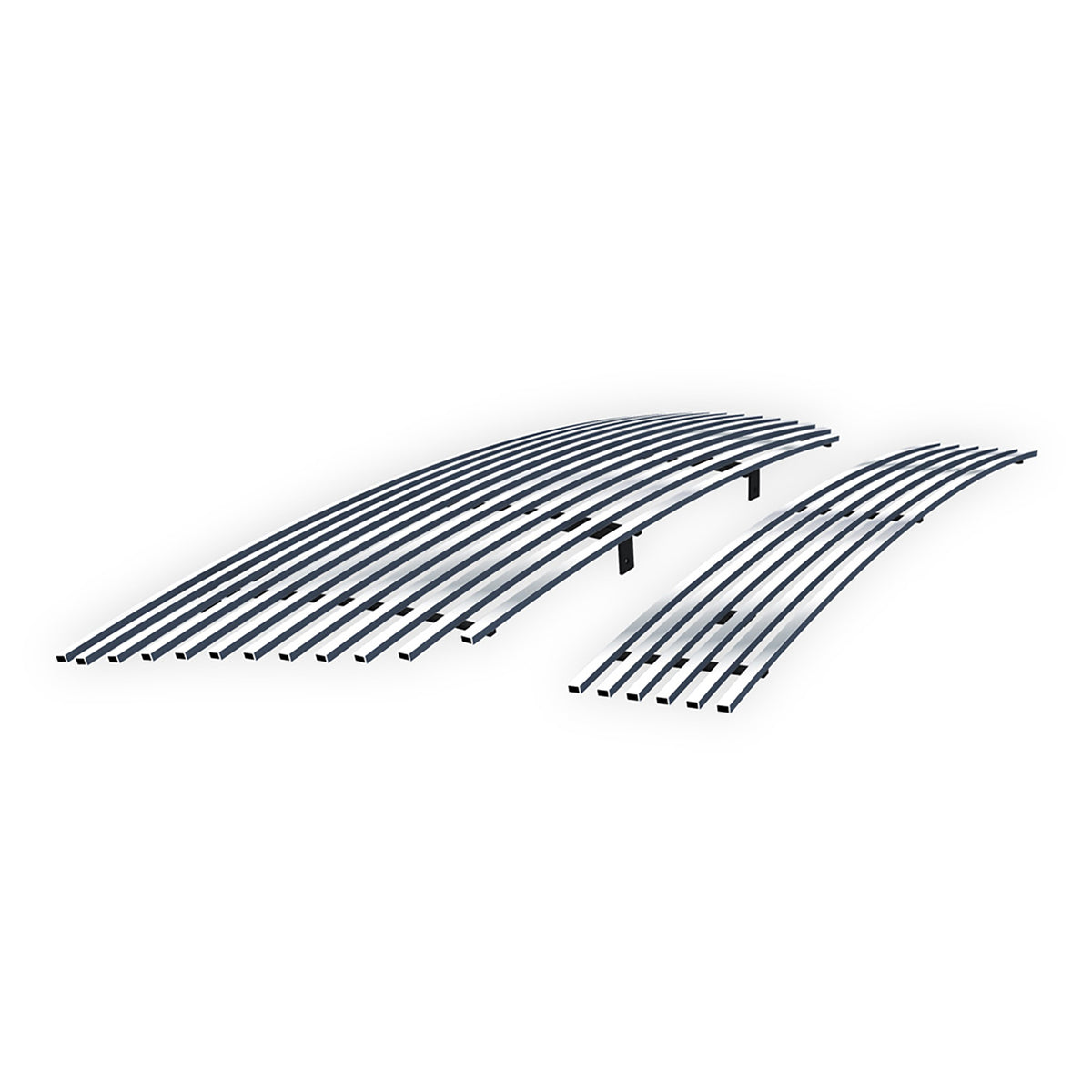 Stainless Steel Main Upper + Lower Bumper Stainless Steel Billet Grille 2006-2012 Ford Ranger Not For STX GR06HGI12S