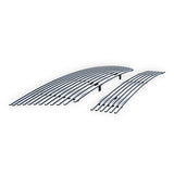 Stainless Steel Main Upper + Lower Bumper Stainless Steel Billet Grille 2006-2012 Ford Ranger Not For STX GR06HGI12S