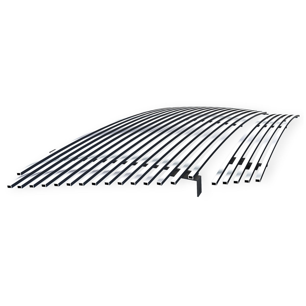 Stainless Steel Main Upper + Lower Bumper Stainless Steel Billet Grille 2006-2008 Ford F-150 (Not For FX2 Model) GR06HGI25S