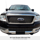 Stainless Steel Lower Bumper Rivet Grille 2004-2005 Ford F-150 GR06LEC51H