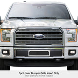 Stainless Steel Lower Bumper Rivet Grille 2015-2017 Ford F-150 GR06LFC13S