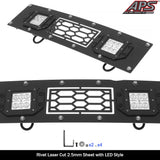 Stainless Steel Lower Bumper Sheet Grille 2009-2014 Ford F-150 (Not For Harley Davidson And Raptor) GR06LFG89L
