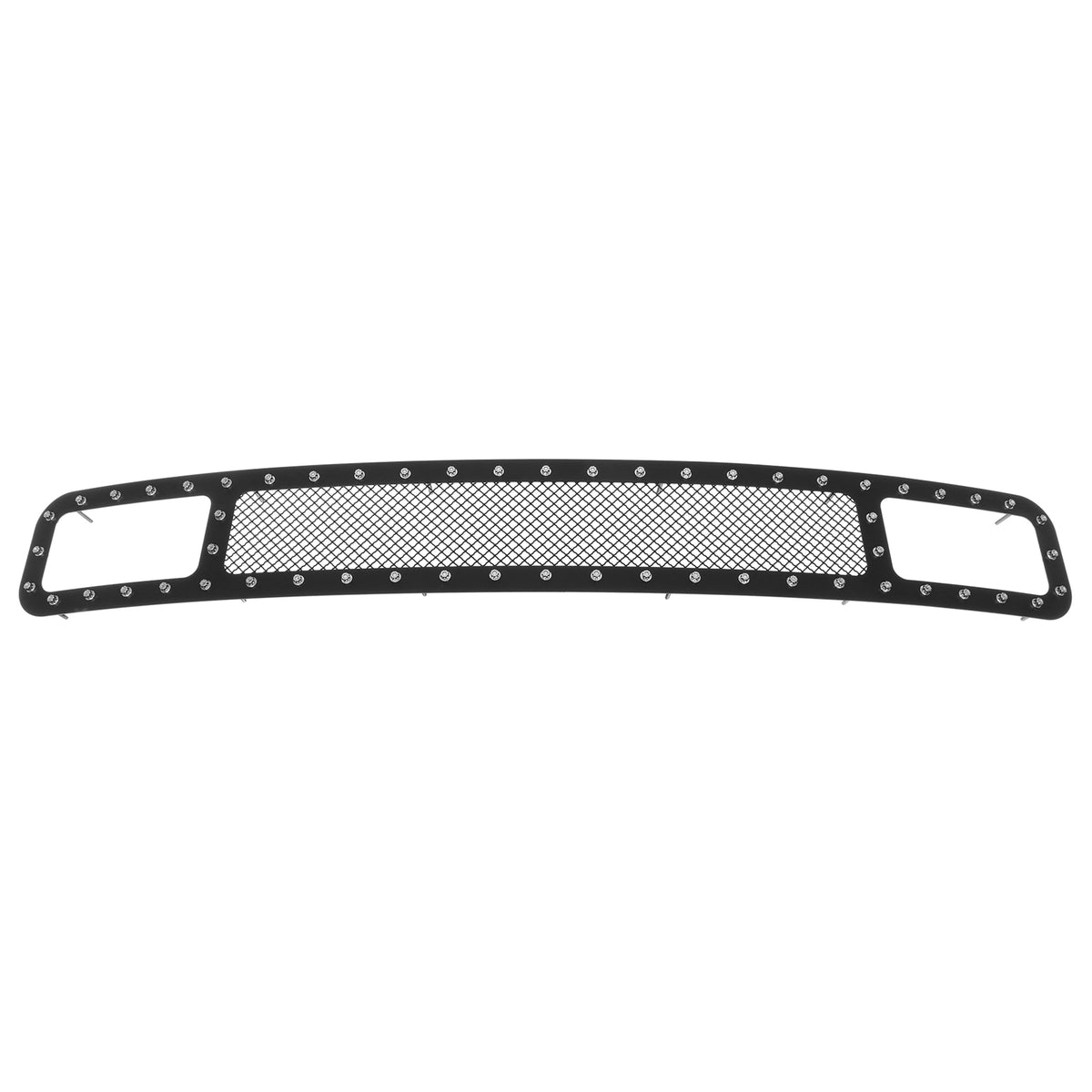 Stainless Steel Lower Bumper Rivet Grille 2011-2016 Ford F-250 SD All Model/2011-2016 Ford F-350 SD All Model/2011-2016 Ford F-450 SD All Model/2011-2016 Ford F-550 SD All Model GR06LFH29H