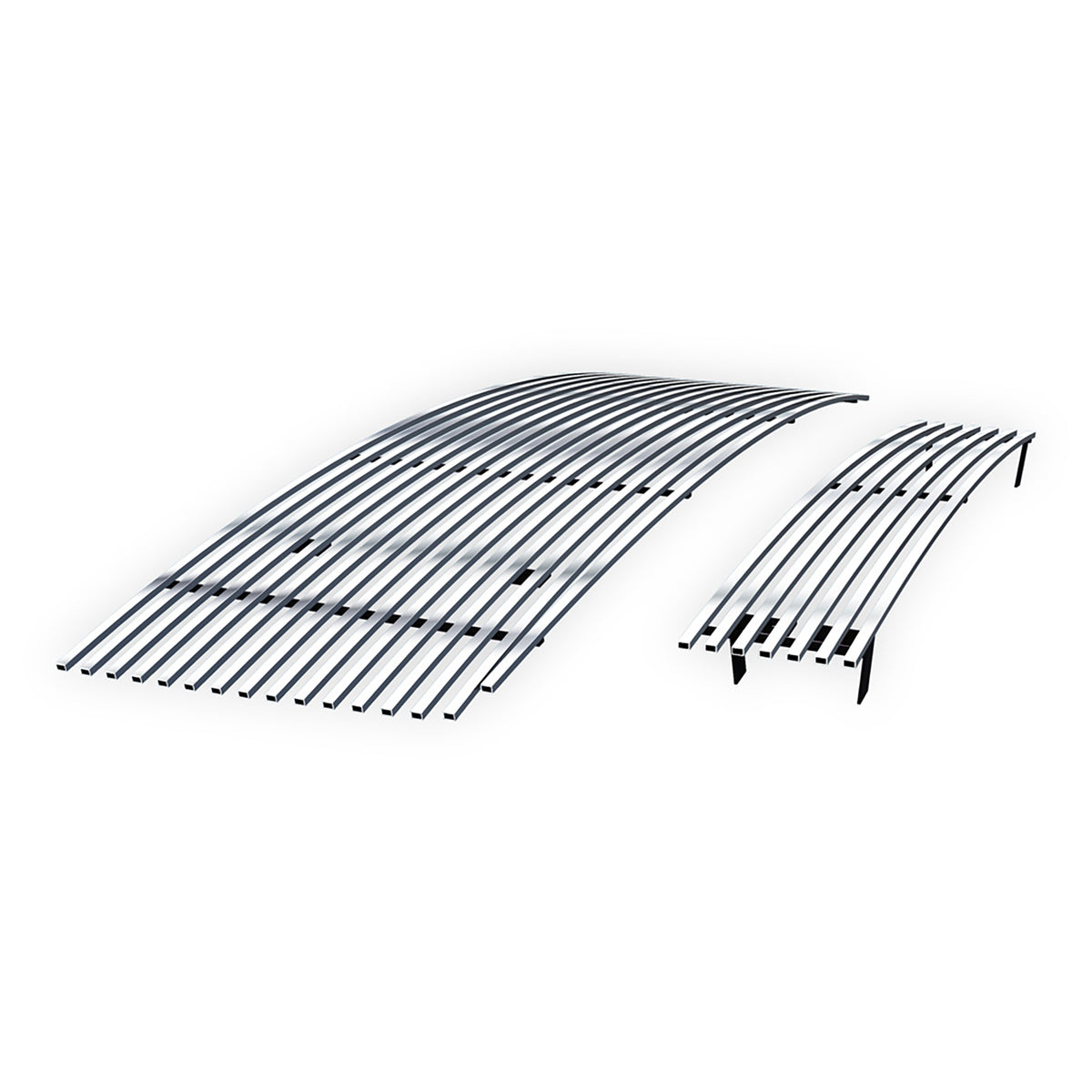 Stainless Steel Main Upper + Lower Bumper Stainless Steel Billet Grille 2007-2013 GMC Sierra 1500 GR07FAA81S