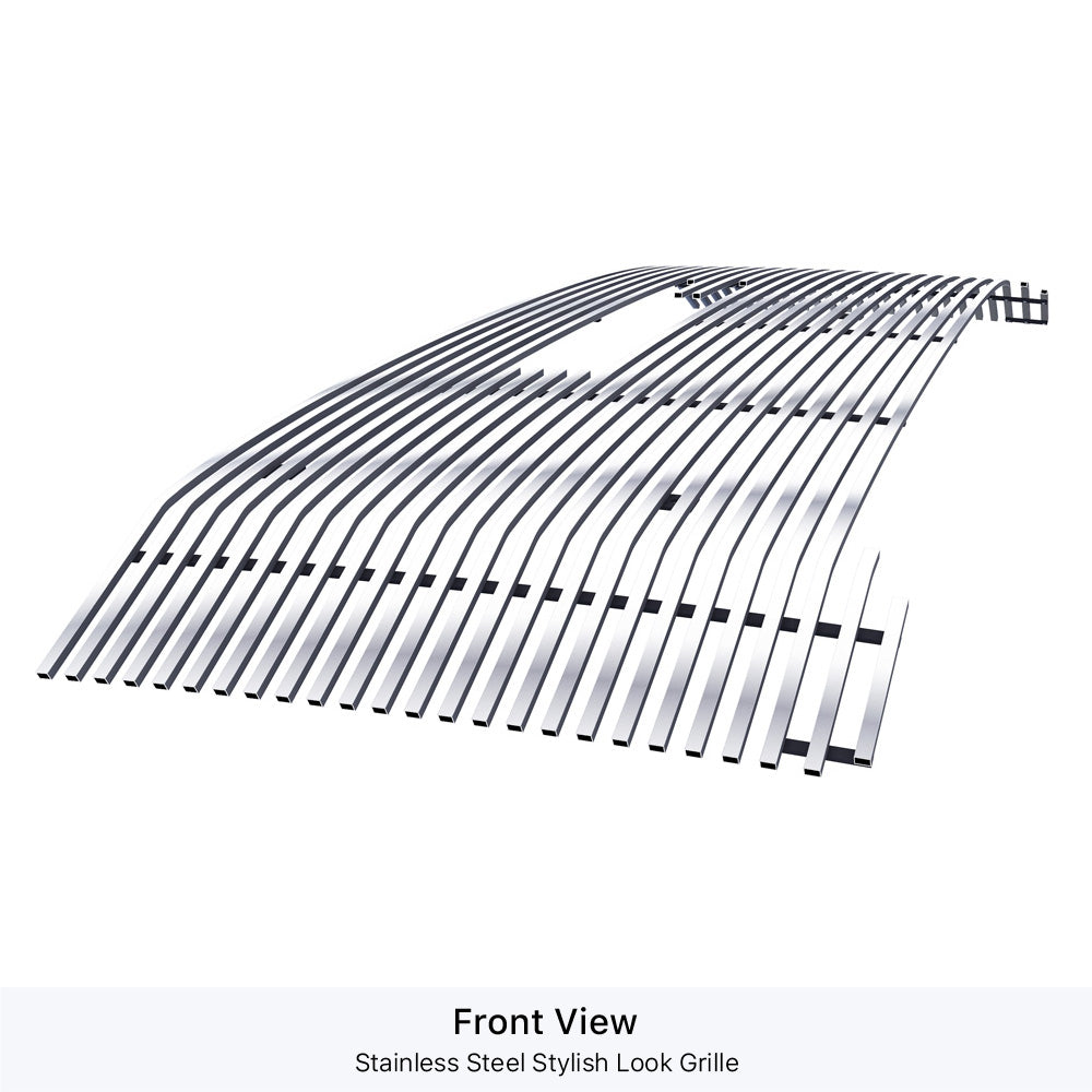 Stainless Steel Main Upper Stainless Steel Billet Grille 2020-2023 GMC Sierra 2500 SLE/ 2020-2023 Sierra 2500 Base/ 2020-2023 Sierra 3500 SLE/ 2020-2023 Sierra 3500 Base GR07FEA97S