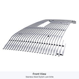 Stainless Steel Main Upper Stainless Steel Billet Grille 2020-2023 GMC Sierra 2500 SLE/ 2020-2023 Sierra 2500 Base/ 2020-2023 Sierra 3500 SLE/ 2020-2023 Sierra 3500 Base GR07FEA97S