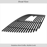 Stainless Steel Main Upper Black Stainless Steel Billet Grille 2003-2025 GMC Savana GR07FED76J