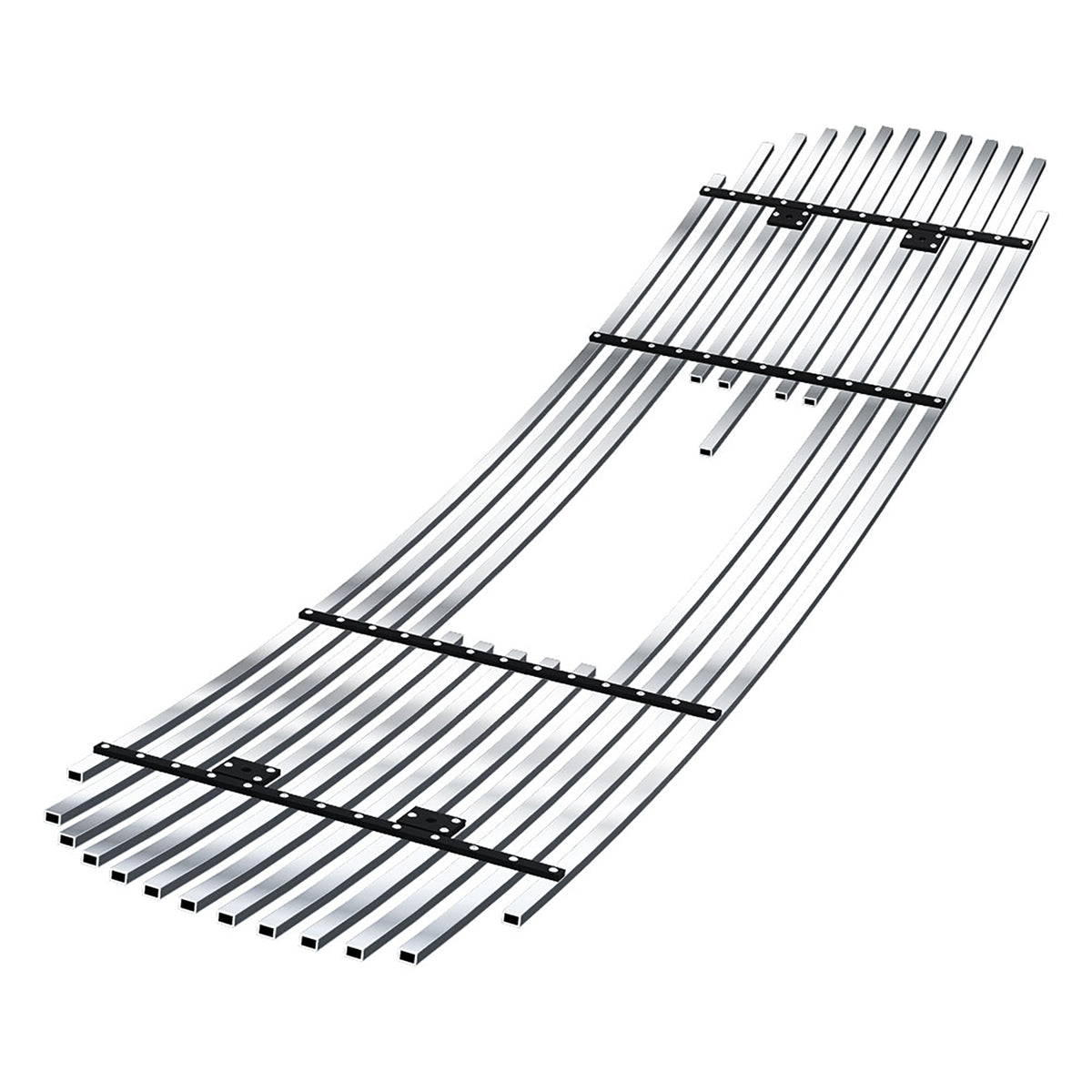 Stainless Steel Main Upper Stainless Steel Billet Grille GMC Sierra 1500\GMC Sierra 1500 HD\GMC Sierra 2500\GMC Sierra 2500 HD\GMC Sierra 3500\GMC Yukon GR07FEG03S