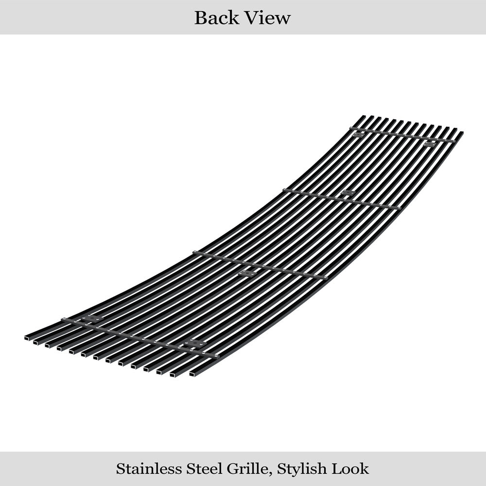 Stainless Steel Main Upper Black Stainless Steel Billet Grille GMC Topkick C4500\GMC Topkick C5500\GMC Topkick C6500\GMC Topkick C7500 GR07FEG64J