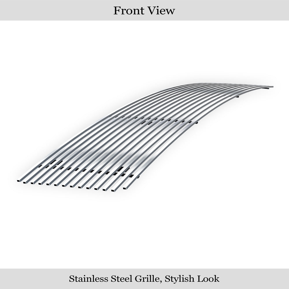 Stainless Steel Main Upper Stainless Steel Billet Grille 2003-2009 GMC Topkick C4500 For Upgrade Model/2003-2009 GMC Topkick C5500 For Upgrade Model/2003-2009 GMC Topkick C6500 For Upgrade Model/2003-2009 GMC Topkick C7500 For Upgrade Model GR07FEG64S