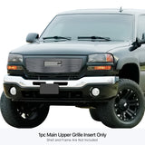 Stainless Steel Main Upper Stainless Steel Billet Grille GMC Sierra 1500\GMC Sierra 1500 HD\GMC Sierra 2500\GMC Sierra 2500 HD\GMC Sierra 3500 GR07FEG71S