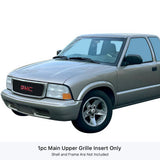 Stainless Steel Main Upper Black Stainless Steel Billet Grille 1998-2003 GMC Jimmy With Logo Show/1998-2003 GMC Sonoma With Logo Show GR07FEG73J