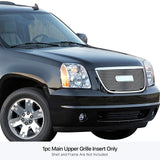 Stainless Steel Main Upper Stainless Steel Billet Grille 2007-2014 GMC Yukon XL Not For Hybrid/2007-2014 GMC Yukon Not For Hybrid GR07FEG78S