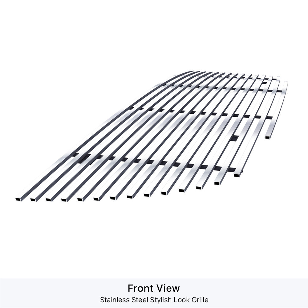 Stainless Steel Main Upper Stainless Steel Billet Grille 2007-2014 GMC Yukon XL Not For Hybrid/2007-2014 GMC Yukon Not For Hybrid GR07FEG79S