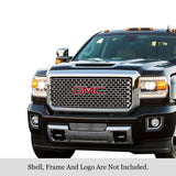 Stainless Steel Lower Bumper Stainless Steel Billet Grille 2015-2019 GMC Sierra 2500 /2015-2019 GMC Sierra 3500 GR07FFC26S