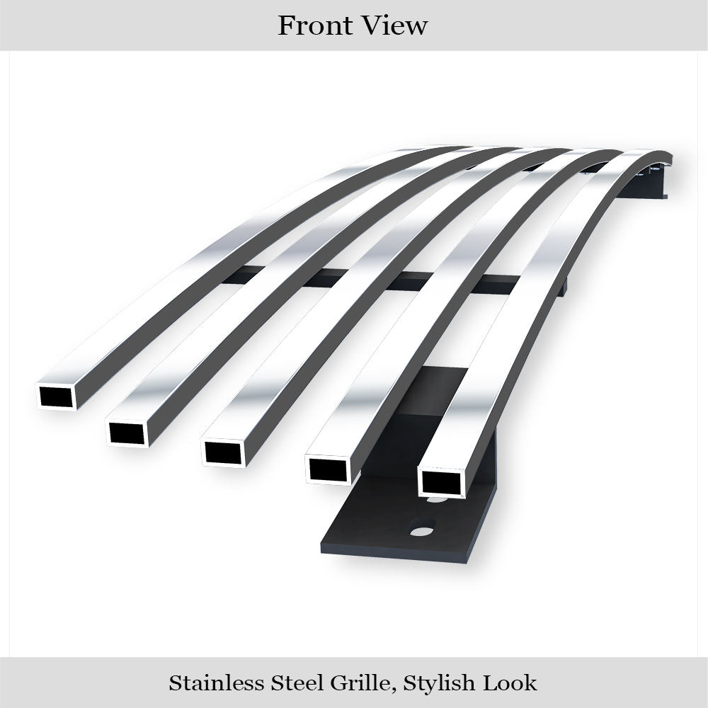 Stainless Steel Lower Bumper Stainless Steel Billet Grille 2015-2019 GMC Sierra 2500 /2015-2019 GMC Sierra 3500 GR07FFC26S