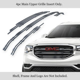 Stainless Steel Main Upper Stainless Steel Billet Grille 2017-2019 GMC Acadia GR07FFD15S
