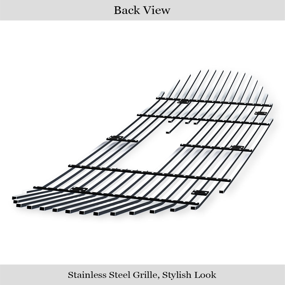 Stainless Steel Main Upper Stainless Steel Billet Grille 2018-2021 GMC Terrain Nor for Denali Logo Show GR07FFD18S