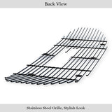 Stainless Steel Main Upper Stainless Steel Billet Grille 2018-2021 GMC Terrain Nor for Denali Logo Show GR07FFD18S