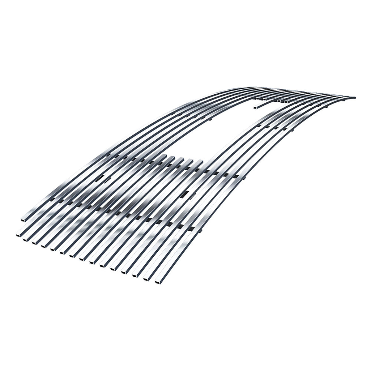 Stainless Steel Main Upper Stainless Steel Billet Grille 2007-2013 GMC Sierra 1500 /2007-2010 GMC Sierra Denali New Body With Logo Show GR07FFD74S