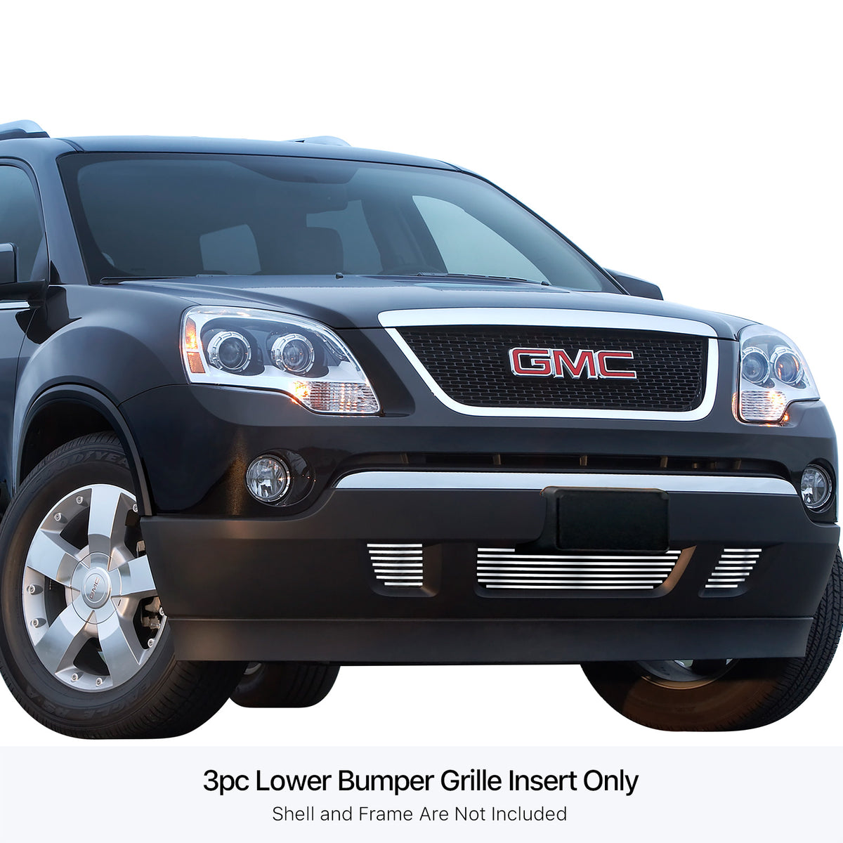 Stainless Steel Lower Bumper Stainless Steel Billet Grille 2007-2012 GMC Acadia GR07FFE14S