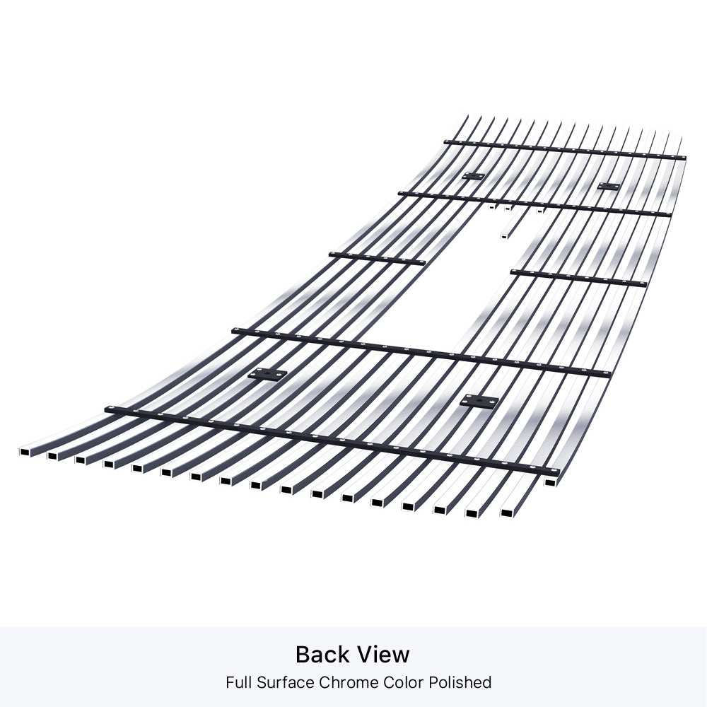 Stainless Steel Main Upper Stainless Steel Billet Grille 2011-2014 GMC Sierra 2500 HD Not For Denali With Logo Show/2011-2014 GMC Sierra 3500 HD Not For Denali With Logo Show GR07FFH34S