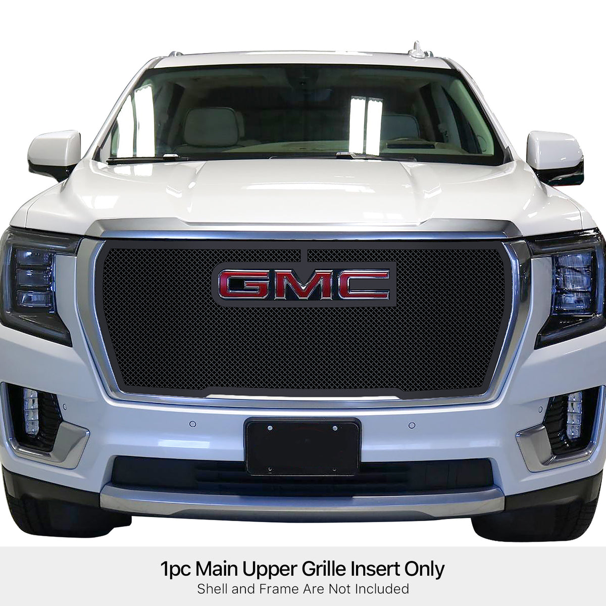Stainless Steel Main Upper Black Wire Mesh Grille 2021-2024 GMC Yukon Denali GR07GEB67H