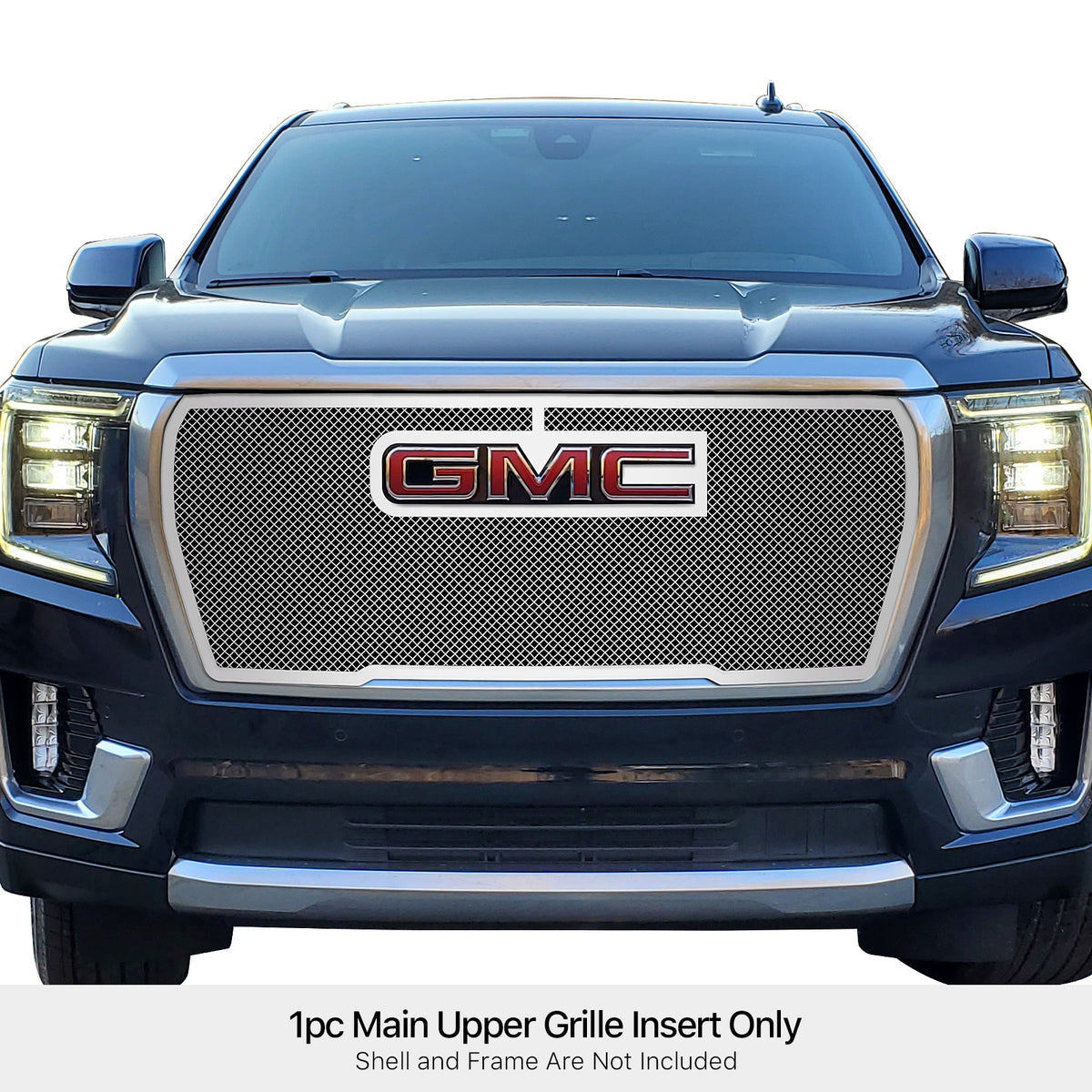 Stainless Steel Main Upper Mesh Grille 2021-2024 GMC Yukon Denali GR07GEB67T