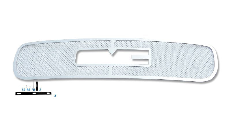 Stainless Steel Main Upper Mesh Grille GMC Sierra 1500\GMC Sierra 1500 HD\GMC Sierra 2500\GMC Sierra 2500 HD\GMC Sierra 3500\GMC Yukon GR07GEG03T