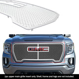 Stainless Steel Main Upper Mesh Grille 2019-2021 GMC Sierra 1500 SLT/ 2019-2021 GMC Sierra 1500 AT4 GR07GEJ34S