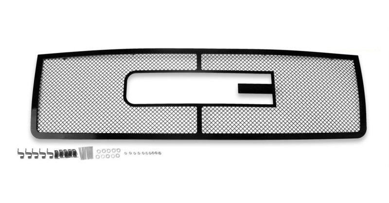 Stainless Steel Main Upper Black Wire Mesh Grille 2007-2013 GMC Sierra 1500 /2007-2010 GMC Sierra Denali New Body With Logo Show GR07GFD74H
