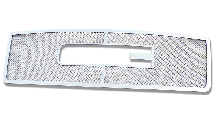 Stainless Steel Main Upper Mesh Grille 2007-2013 GMC Sierra 1500 /2007-2010 GMC Sierra Denali New Body With Logo Show GR07GFD74T