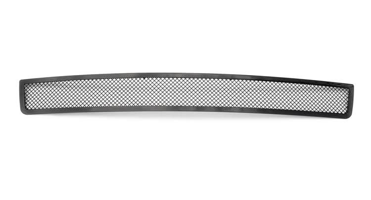Stainless Steel Lower Bumper Black Wire Mesh Grille 2007-2013 GMC Sierra 1500 tow hook covered/2007-2010 GMC Sierra 2500 HD tow hook covered/2007-2010 GMC Sierra 3500 HD tow hook covered/2007-2013 GMC Sierra 1500 Denali tow hook covered GR07GFD95H