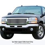 Stainless Steel Main Upper Stainless Steel Billet Grille GMC Sierra 1500\GMC Sierra 1500 HD\GMC Sierra 2500\GMC Sierra 2500 HD\GMC Sierra 3500 GR07HEC71S