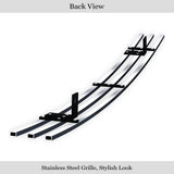 Stainless Steel Top Bumper Stainless Steel Billet Grille 2003-2006 GMC Sierra 1500 Center Airdam 1 PC Cover 2 Holes/2003-2006 GMC Sierra 1500 Classic Style Center Airdam 1 PC Cover 2 Holes GR07HED72S