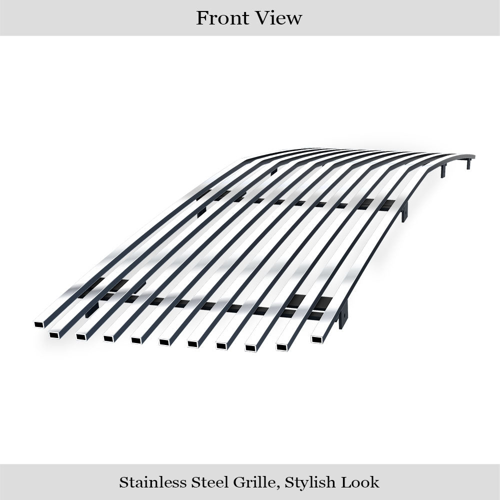 Stainless Steel Main Upper Stainless Steel Billet Grille 1995-2005 GMC Safari Van GR07HEG32S
