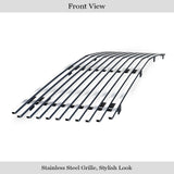 Stainless Steel Main Upper Stainless Steel Billet Grille 1995-2005 GMC Safari Van GR07HEG32S