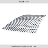 Stainless Steel Main Upper Stainless Steel Billet Grille 2014-2015 GMC Sierra 1500 GR07HEI73S